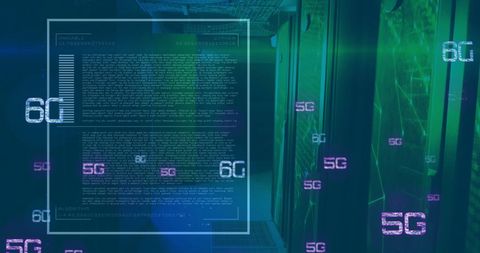 Digital Data Processing with 5G and 6G Technologies - Download Free Stock Images Pikwizard.com