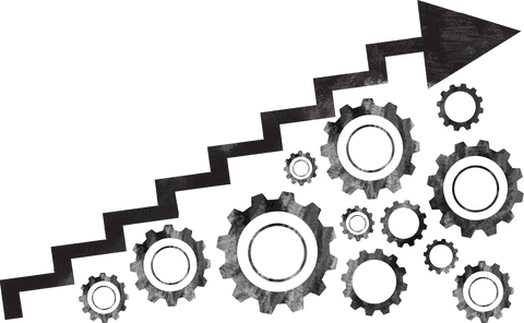 Transparent Stepped Arrow Pointing Upward with Clear Background - Download Free Stock Videos Pikwizard.com