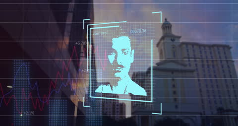 Financial Data and Human Connection in Virtual Cityscape