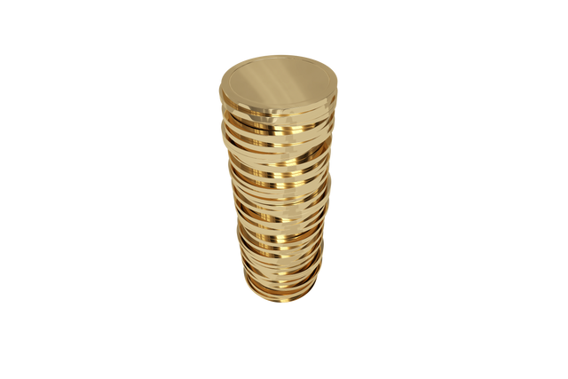 Tower of Transparent Gold Coins Striking Financial Concept - Download Free Stock Videos Pikwizard.com