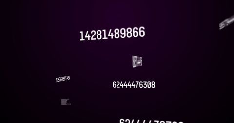 Dynamic Numbers and Data Science Purple Background - Download Free Stock Images Pikwizard.com