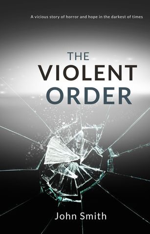 Shattered Glass Concept for Thriller Novel - Download Free Stock Templates Pikwizard.com