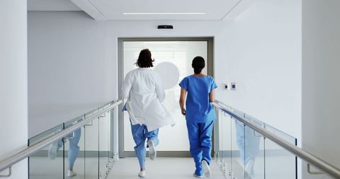 Healthcare Professionals Responding to Hospital Emergency - Download Free Stock Images Pikwizard.com