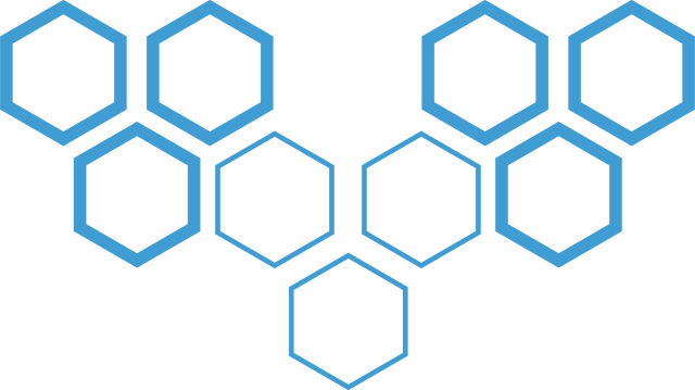 Transparent Blue Hexagon Pattern with Copy Space for Graphics - Download Free Stock Videos Pikwizard.com