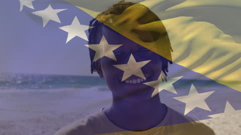 Cultural Diversity and Patriotism at the Beach