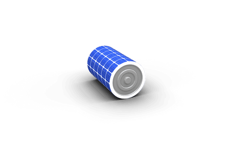 3d render of solar panel battery with transparent background - Download Free Stock Videos Pikwizard.com