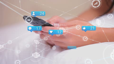 Digital Interaction Businessman Network Interface