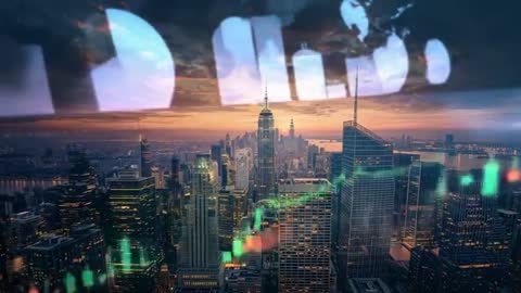 Cityscape Merging with Virtual Financial Data Overlays