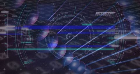 Abstract Digital DNA Strand with Data Overlay - Download Free Stock Images Pikwizard.com