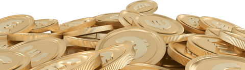 Gold Euro Coins on Transparent Background for Finance Projects - Download Free Stock Videos Pikwizard.com