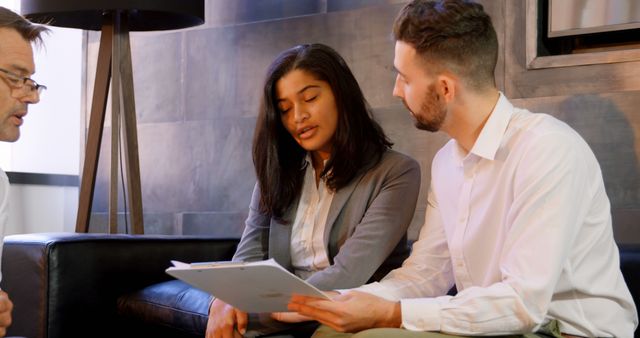 Business Meeting with Multiracial Team in Modern Office - Download Free Stock Images Pikwizard.com