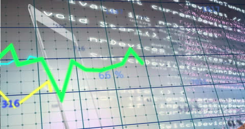 Dynamic Digital Financial Data Analysis Visualization