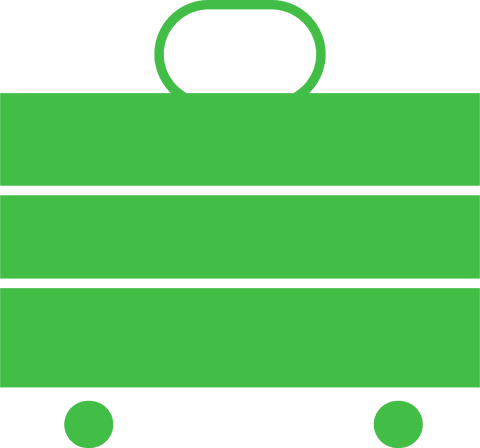 green transparent suitcase illustration for travel concepts - Download Free Stock Videos Pikwizard.com