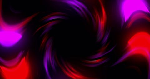 Glowing Red and Pink Light Spiral on Black Background - Download Free Stock Images Pikwizard.com