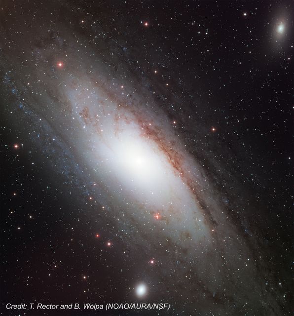 Sharpest Visible-Light Image of Andromeda Galaxy Core - Download Free Stock Photos Pikwizard.com