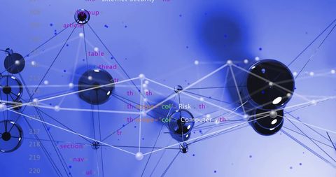 Abstract Digital Technology Network Background - Download Free Stock Images Pikwizard.com