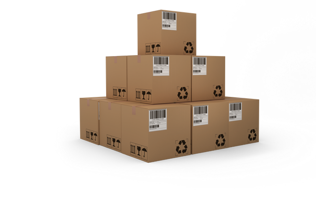 Transparent Stack of Cardboard Boxes with Shipping Labels PNG - Download Free Stock Videos Pikwizard.com