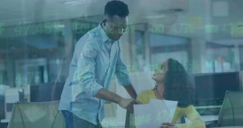 Collaborative Business Discussion in Financial Office