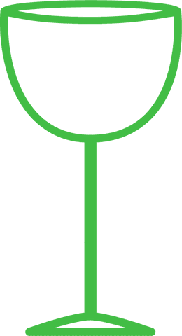 Stylish Green Glass Illustration on Transparent Background - Download Free Stock Videos Pikwizard.com