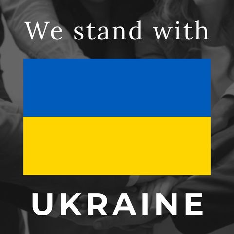 campaign support image with ukraine flag and solidarity message - Download Free Stock Templates Pikwizard.com