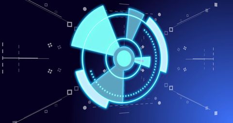 futuristic digital interface design with scanner - Download Free Stock Images Pikwizard.com