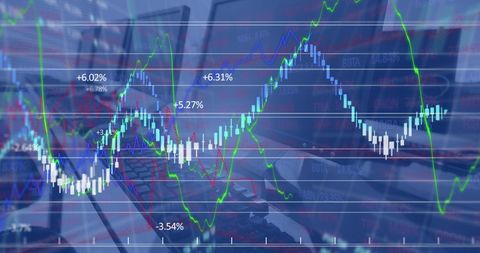 Digital Financial Data Trends and Analytics Conceptual Background - Download Free Stock Images Pikwizard.com