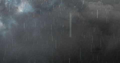 Thunderstorm with Lightning Strikes in Dark Cloudy Sky - Download Free Stock Images Pikwizard.com