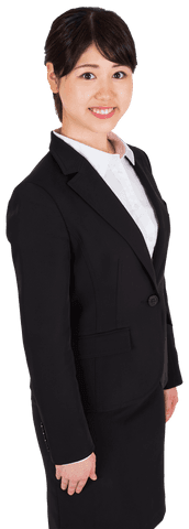 transparent businesswoman smiling confident professional - Download Free Stock Videos Pikwizard.com