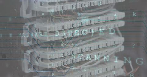 Cybersecurity Alert System Scanning Threat Detection - Download Free Stock Images Pikwizard.com