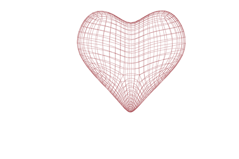 transparent 3d heart shape with abstract lattice design - Download Free Stock Videos Pikwizard.com