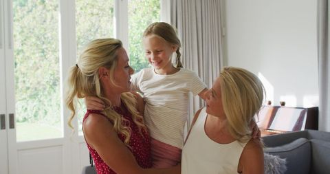 Multi-Generational Family Enjoying Quality Time Together at Home - Download Free Stock Images Pikwizard.com