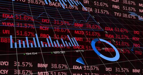 Digital Stock Market Data and Statistical Analysis Background - Download Free Stock Images Pikwizard.com