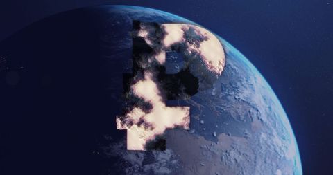 Cryptocurrency Data Processing on Global Scale - Download Free Stock Images Pikwizard.com