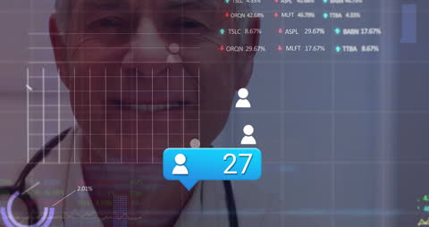 Doctor Discussing Social Media and Data Integration in Healthcare