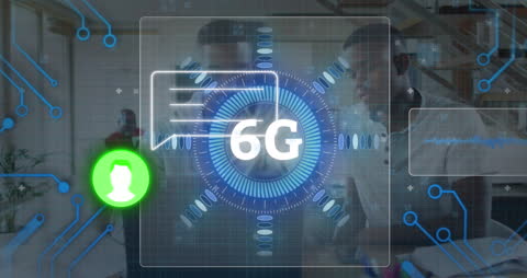 Futuristic 6G Technology and Digital Communication Interface
