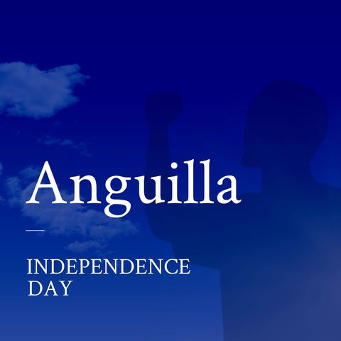 Celebrating Anguilla Independence Day with Scenic Background - Download Free Stock Templates Pikwizard.com