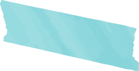 turquoise gradient torn masking tape strip on transparent background - Download Free Stock Videos Pikwizard.com