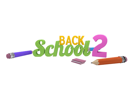Colorful Back to School Text with Pencils on Transparent Background - Download Free Stock Videos Pikwizard.com