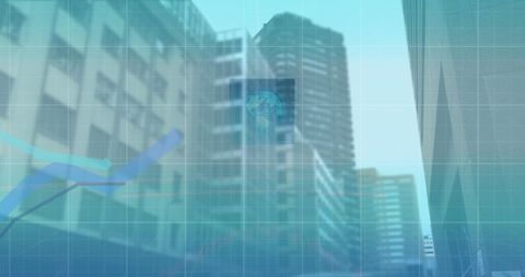 Conceptual 6G Technology with Urban Building Background - Download Free Stock Images Pikwizard.com