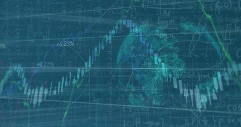 Global Data Trends and Digital Analysis with Graph Overlay