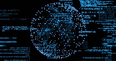 Global Network Connections and Data Processing Display - Download Free Stock Images Pikwizard.com