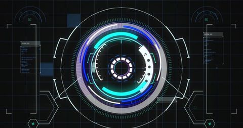 High-Tech User Interface with Data Analytics Design - Download Free Stock Images Pikwizard.com