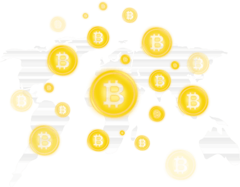 transparent bitcoin symbols over global map - Download Free Stock Videos Pikwizard.com