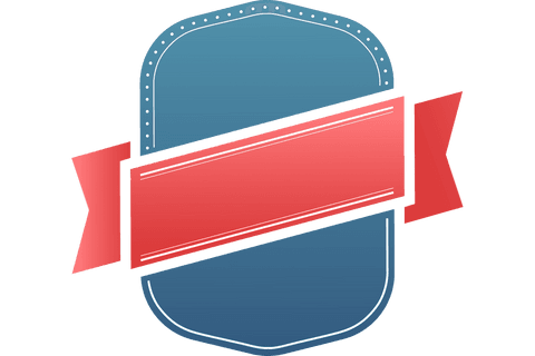 digital badge with ribbon on transparent background for text content - Download Free Stock Videos Pikwizard.com