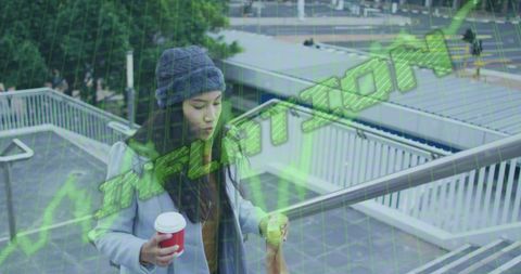 Visualizing inflation impact on daily life through stock data overlay