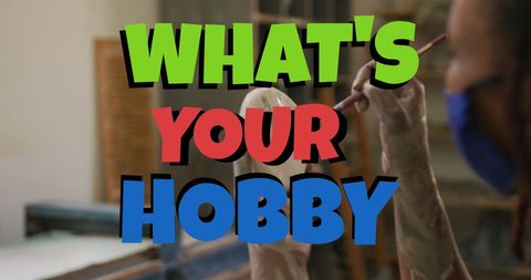 Creative hands crafting pottery with paintbrush