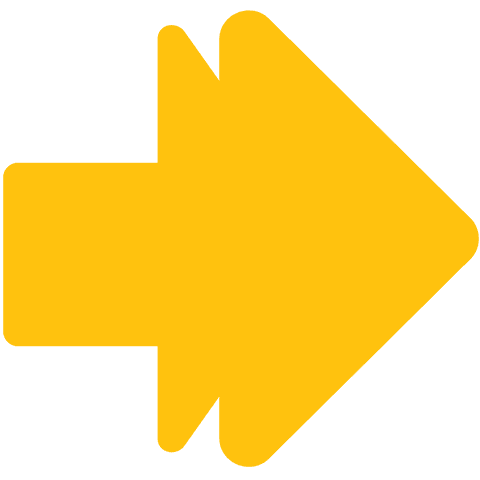big yellow right arrow on transparent background - Download Free Stock Videos Pikwizard.com