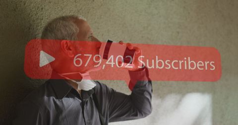 Senior Man and Social Media Influence during Pandemic