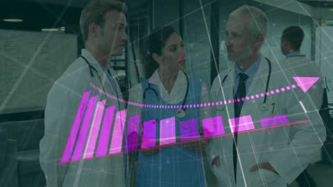 Diverse Doctors Analyzing Medical Data Overlayed with Graphs