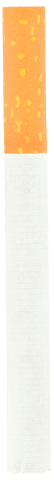 vector illustration cigarette filter isolated on transparent background - Download Free Stock Videos Pikwizard.com